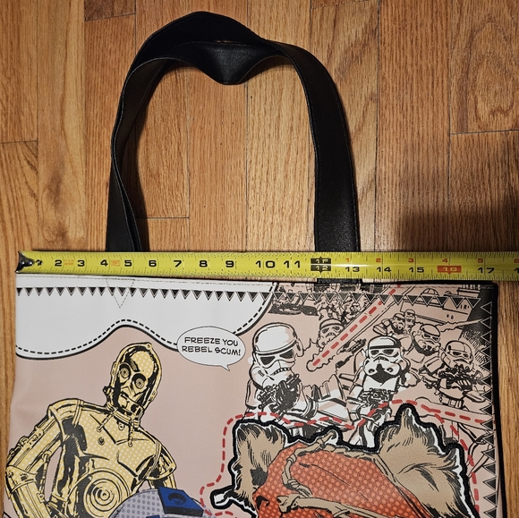 Disney Star Wars Tote, Bag 35th ANNIVERSARY HAND BAG Return Of The Jedi - Picture 13 of 13